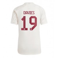 Bayern Munich Alphonso Davies #19 Rezervni Dres 2023-24 Kratak Rukav